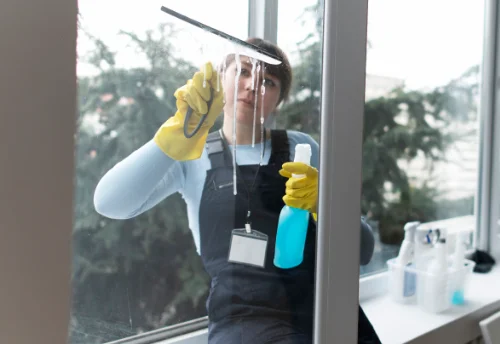 Nettoyage de vitres intérieures et extérieures aux Septvallons
